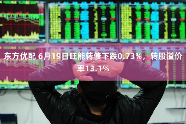 东方优配 6月19日旺能转债下跌0.73%，转股溢价率13.1%