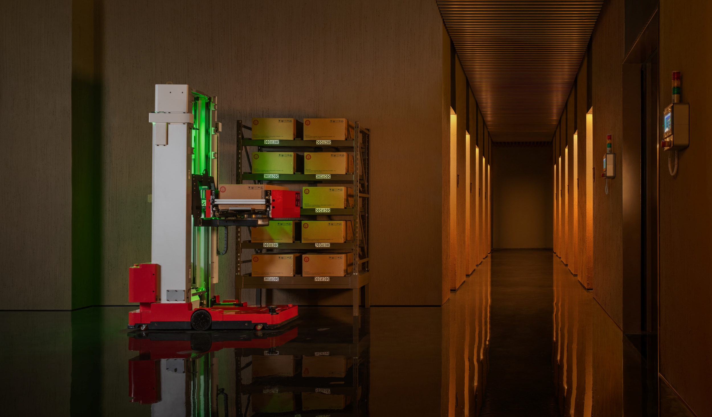 茶马古窖窖藏区域实景